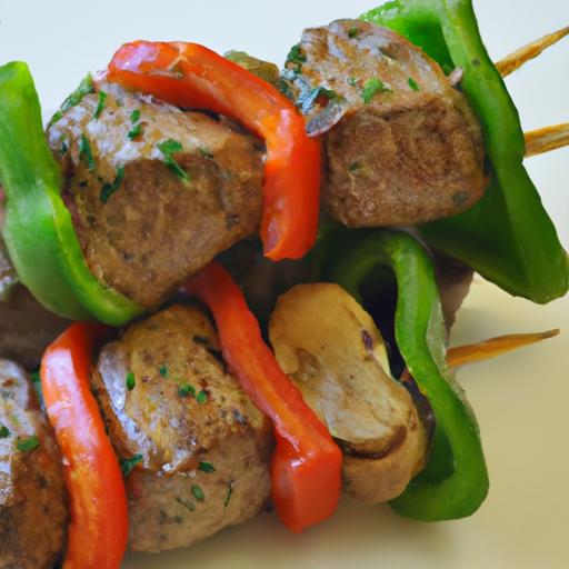 Sizzling Beef and ⁣Veggie Kabobs: A Flavorful Grill Guide