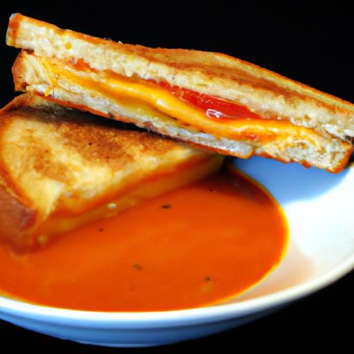 Quick & Cozy: Perfect Grilled Cheese with Tomato Soup Recipe