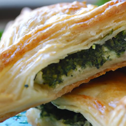 Flaky Spinach and Feta Pastries: A Savory delight Recipe