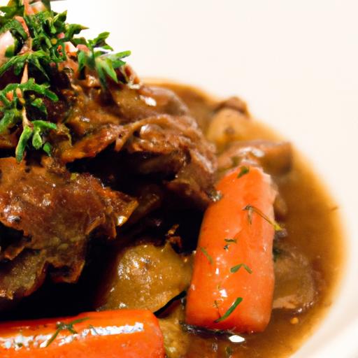 Savor Romantic Beef Bourguignon: Wine-Free and Wonderful