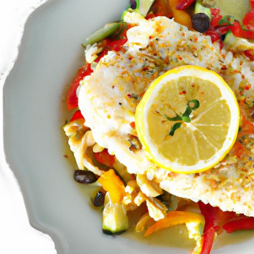 Savor the Flavors: Baked Cod Mediterranean Style Delight