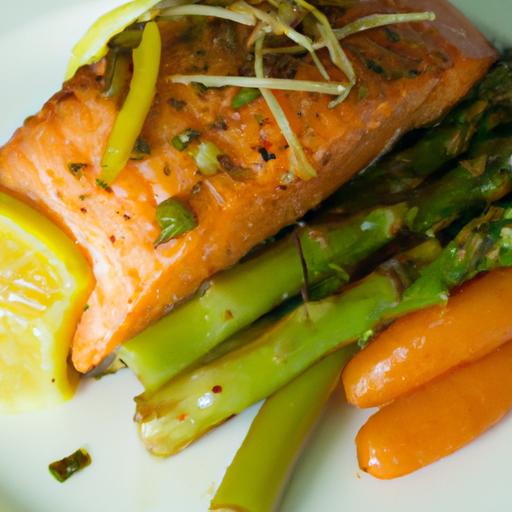 Savor the Flavor: Baked Salmon Paired with Roasted Veggies