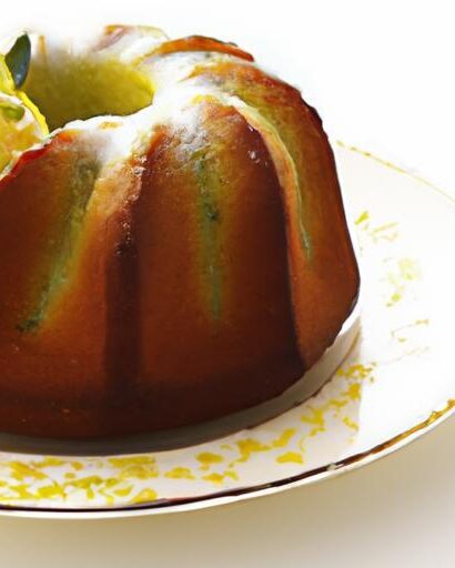 Zesty Lemon Olive Oil Cake Recipe for Perfect Moistness