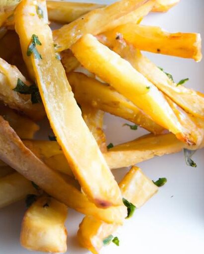 Golden Crispy Parsnip Fries: A Healthy Twist on Fries