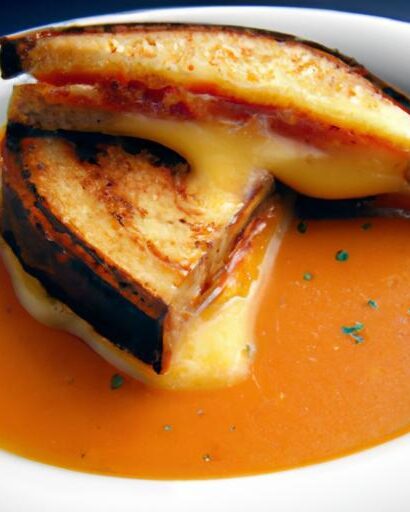 Quick & Cozy: Perfect Grilled Cheese with Tomato Soup Recipe