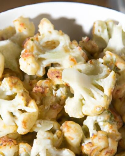 Crispy Cauliflower Florets: The Ultimate Tasty Appetizer