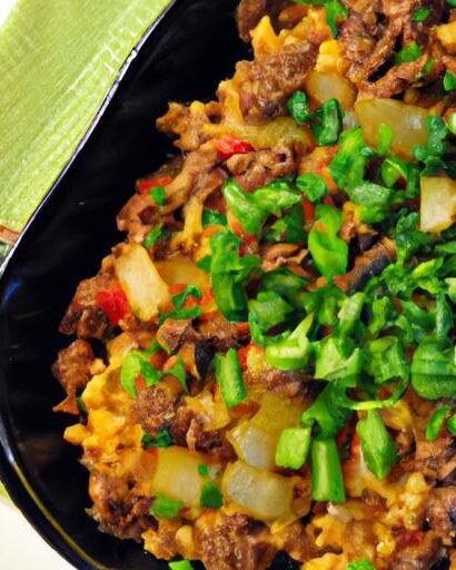One-Pan Ground Beef & Rice Skillet: Easy Flavorful Meal