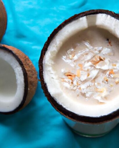 Creamy Coconut Milk Smoothies: Tropical Sips for Wellness