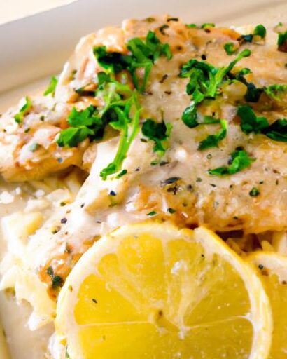Zesty Romance: The Art of Chicken Piccata in Lemon Sauce
