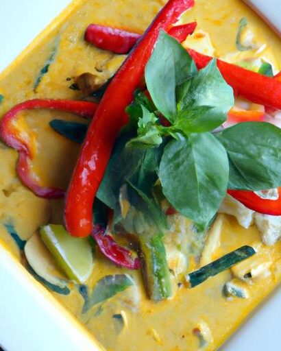 Discover the Vibrant Flavors of Thai Panang Curry Vegetarian