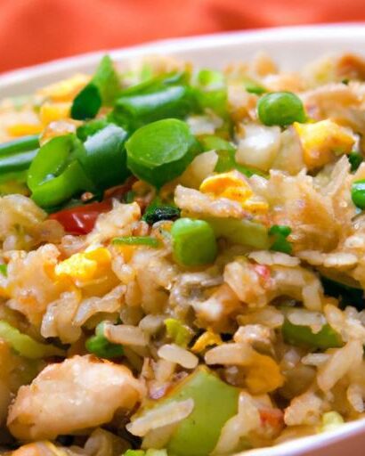 Flavorful Chicken and Veggie Fried Rice: A Simple Delight