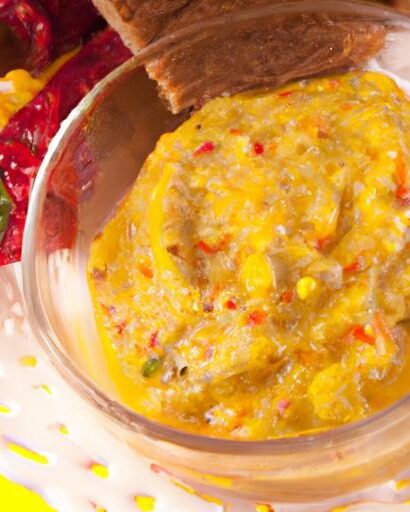 Smoky Roasted Bell Pepper & Walnut Dip: A Flavorful Twist