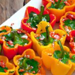 Mini Bell Pepper Boats: Colorful Bites of Healthy Delight