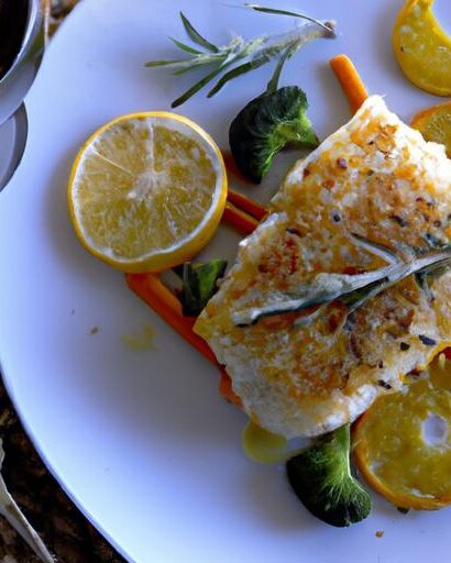 Zesty Lemon Butter Baked Fish: A Simple, Flavorful Delight