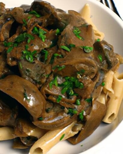 Hearty Vegetarian Mushroom Stroganoff: A Cozy Classic Twist