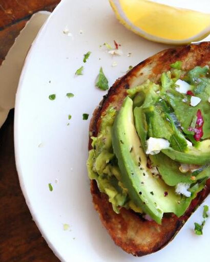 Avocado & Feta Toast: A Creamy Twist on a Classic Bite