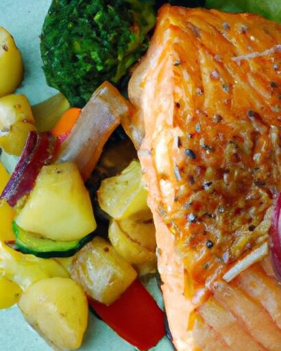 Savor the Flavor: Baked Salmon Paired with Roasted Veggies