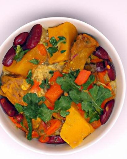 Sweet Potato & Lentil Tagine: A Flavorful Vegan Delight