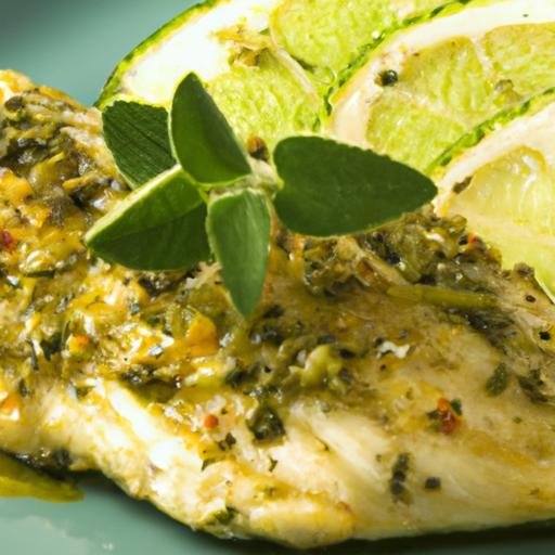 Herb-Kissed Baked Fish: A Flavorful, Healthy Delight