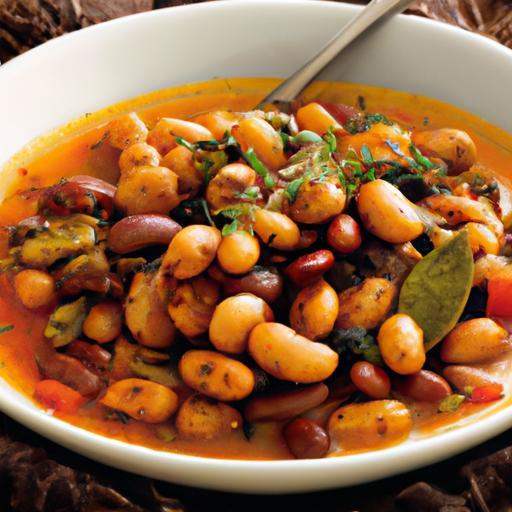 Hearty Mediterranean Bean Stew: A Taste of Coastal Comfort