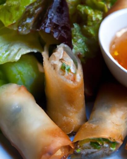 Master the Art of Crispy Vegetable Spring Rolls at Home