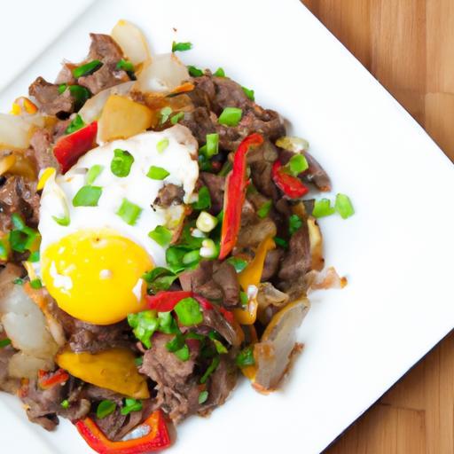 Savory Ground Beef & Egg Stir Fry: Quick Protein Boost