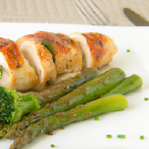 Savor the Perfect Harmony of Baked Chicken and Asparagus