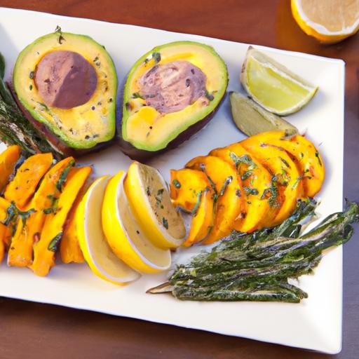 Sweet Potato Rounds with Avocado: A Nutritious Delight