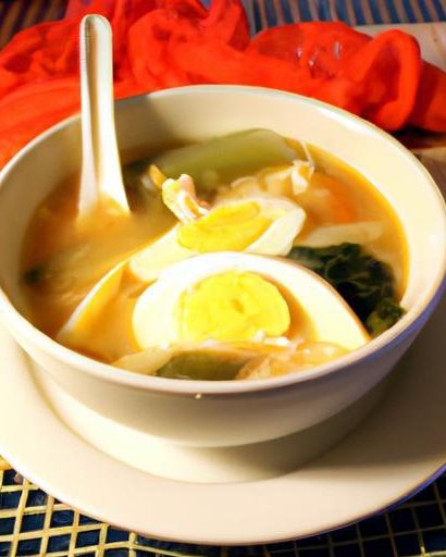 Wholesome Twist: Making Classic Egg Drop Soup with Chicken