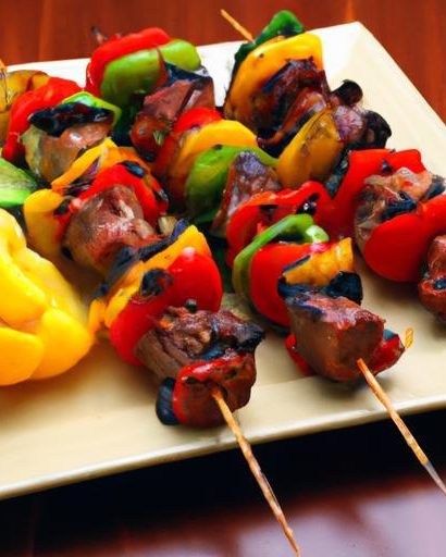 Sizzling Beef & Veggie Skewers: A Flavorful Feast Unveiled