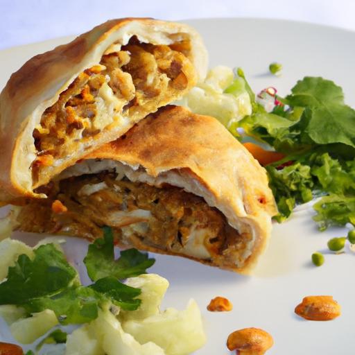 Crispy Chicken Pastilla with Phyllo: A Flavorful Moroccan Delight
