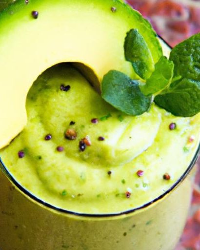 Power Up: Avocado Protein Smoothie Boosts Athletic Performance