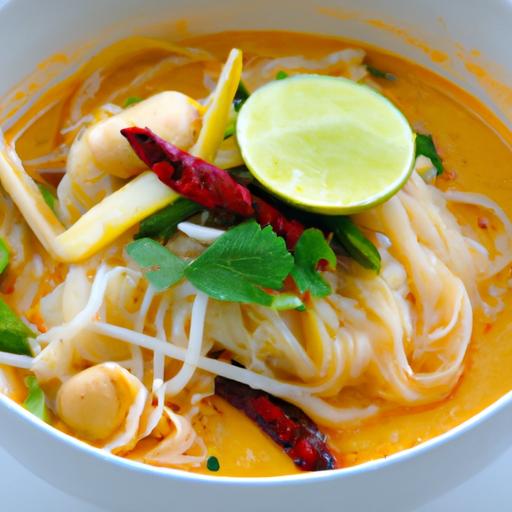 Savor ⁤the Zesty⁣ Flavor: Vegetarian⁢ Thai Tom Yum Noodle‌ Soup