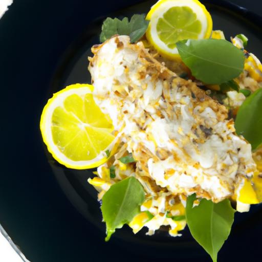 Herb-Kissed baked Fish: A Flavorful,Healthy Delight