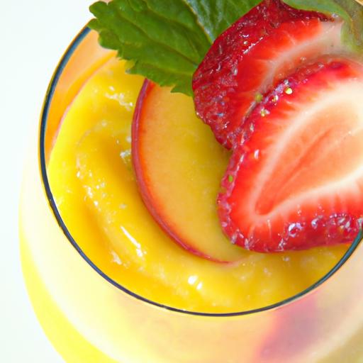 Sweet Sips: Crafting⁤ the Perfect‌ Strawberry Mango Smoothie Romance