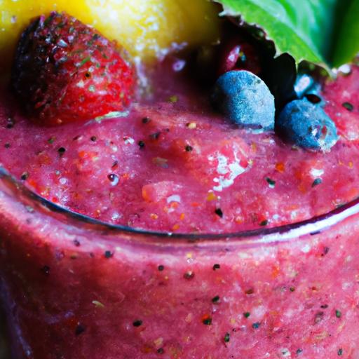 Berry Blast Smoothie: your Antioxidant Powerhouse drink