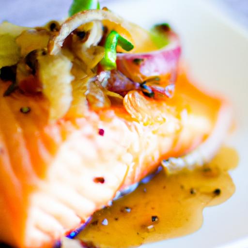 Sweet & ​Savory Honey Mustard Salmon for a Romantic Night