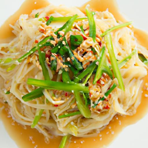 Chilled Sesame Peanut Noodles: A Cool ‍Twist on Flavor