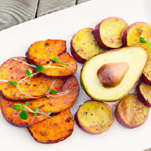 Sweet Potato Rounds with Avocado: A Nutritious ⁢Delight