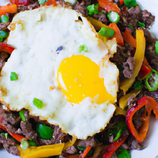 Savory⁢ Ground Beef &‌ Egg Stir‌ Fry: Quick Protein Boost