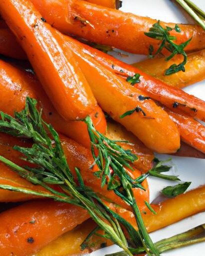 Sweet and Savory: Honey-Glazed Roasted Carrots Recipe
