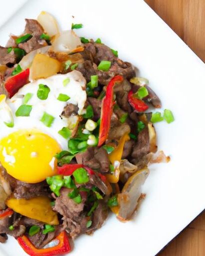 Savory Ground Beef & Egg Stir Fry: Quick Protein Boost