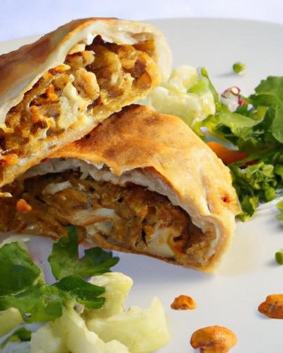 Crispy Chicken Pastilla with Phyllo: A Flavorful Moroccan Delight