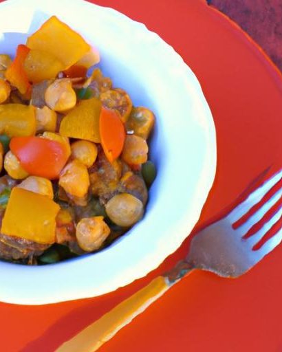 Savory Chickpea & Pumpkin Tagine: A Hearty Flavor Journey