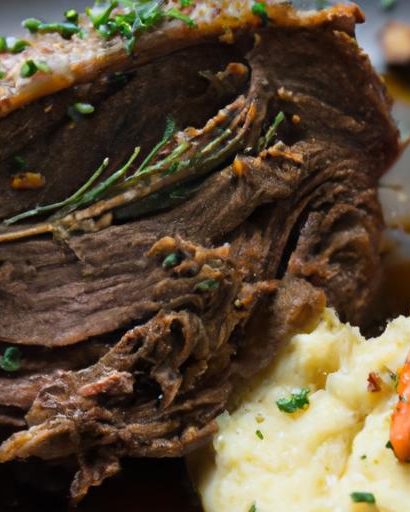 Tender & Savory: Mastering the Slow Cooker Beef Roast