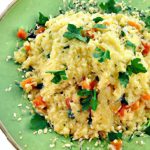 Herb-Infused Couscous for Two: A Flavorful Duo Delight