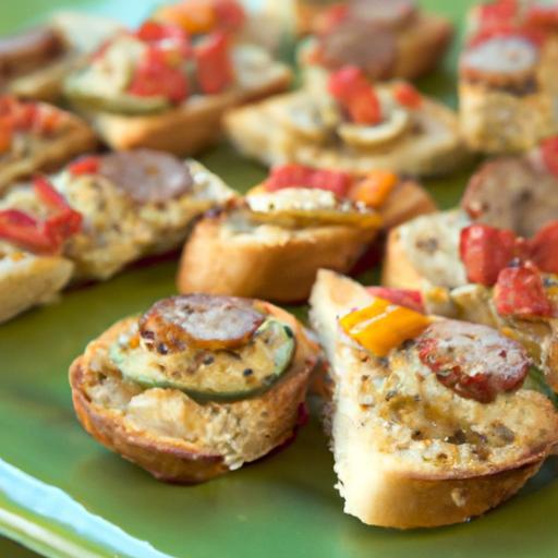 Bite-Sized Delight: Mini Vegetarian Pizza Bites Recipe