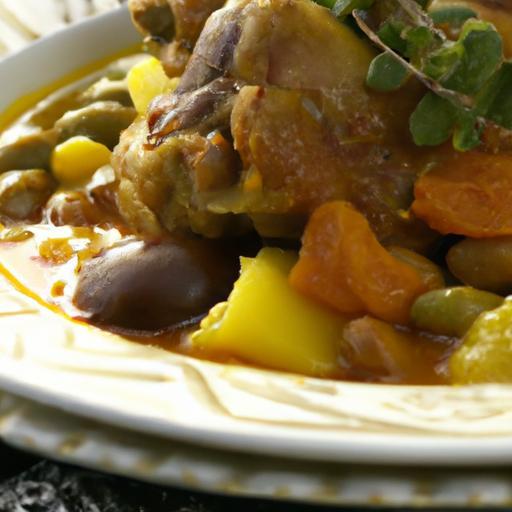 Savory Lamb Tagine with Apricots: A Moroccan Delight Unveiled