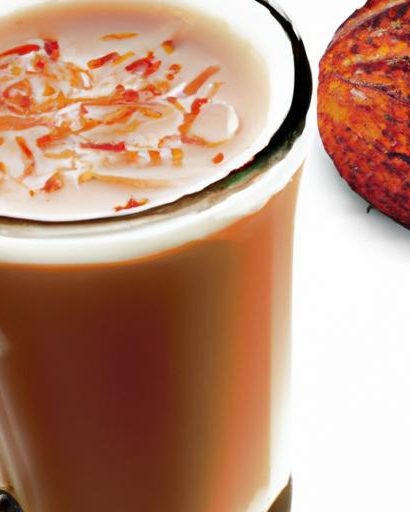 Sip into Paradise: The Rich Delight of Thai Tea with Coconut Milk