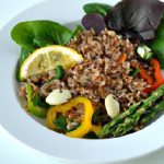 Wholesome Mediterranean Farro & Veggie Salad Delight